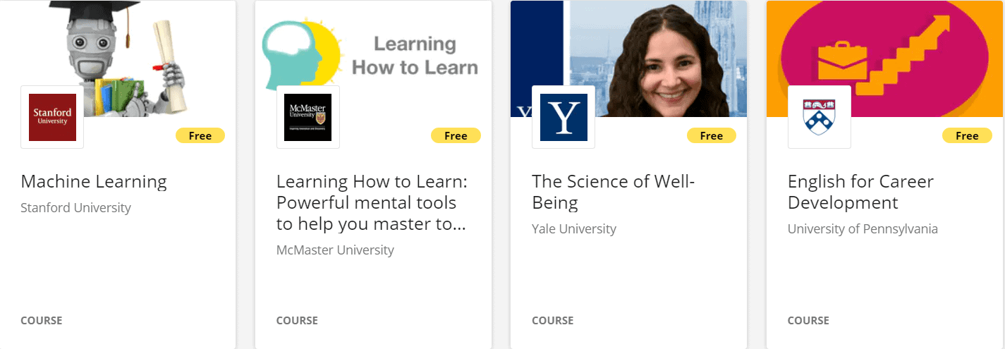 Coursera Courses