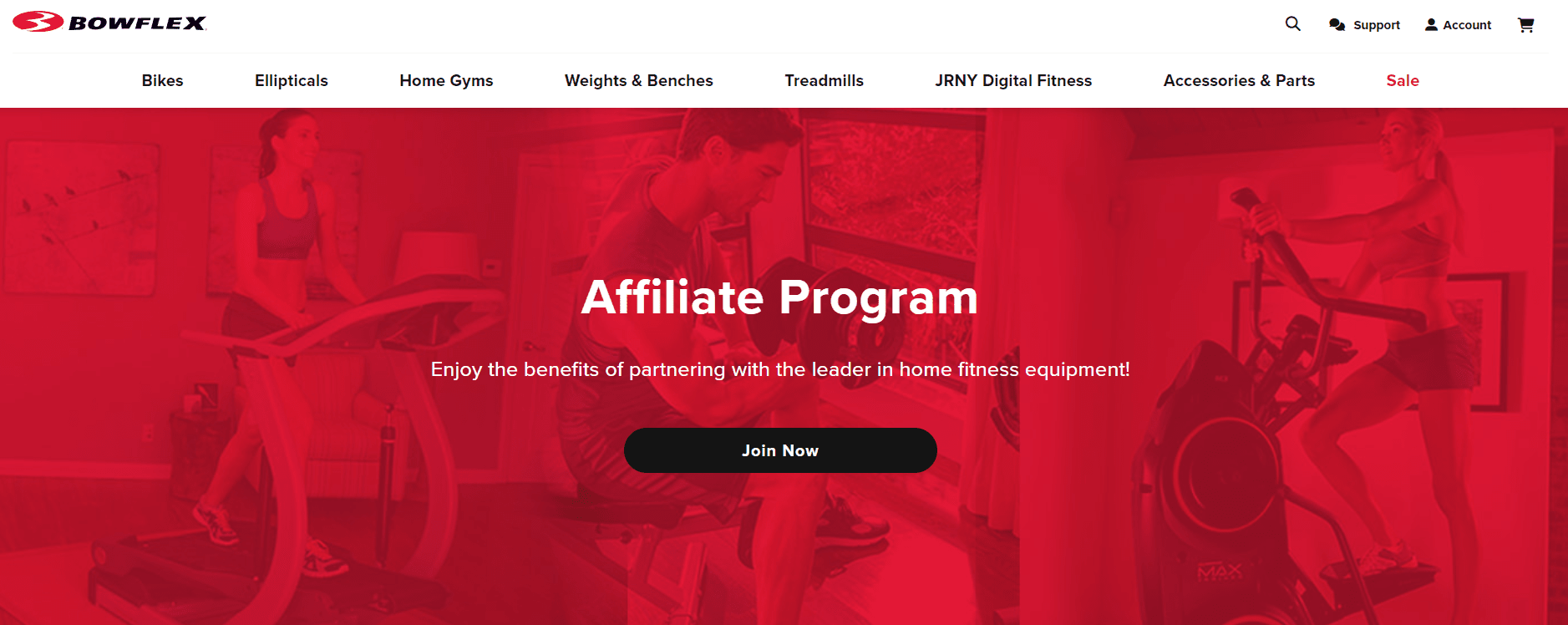 Bowflex- Best Fitness Affiliate Programs