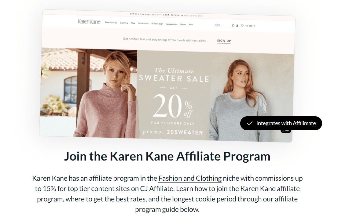 Karen Kane overview