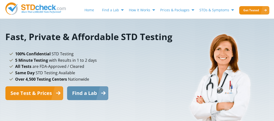 STD Check overview