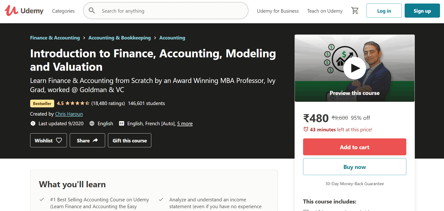 Finance, Accounting, Modelling and Valuation