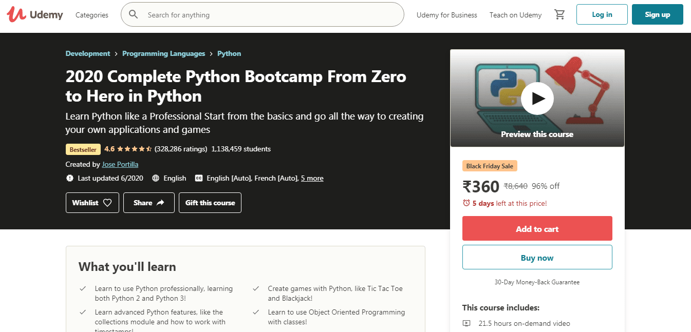 PYTHON BOOTCAMP