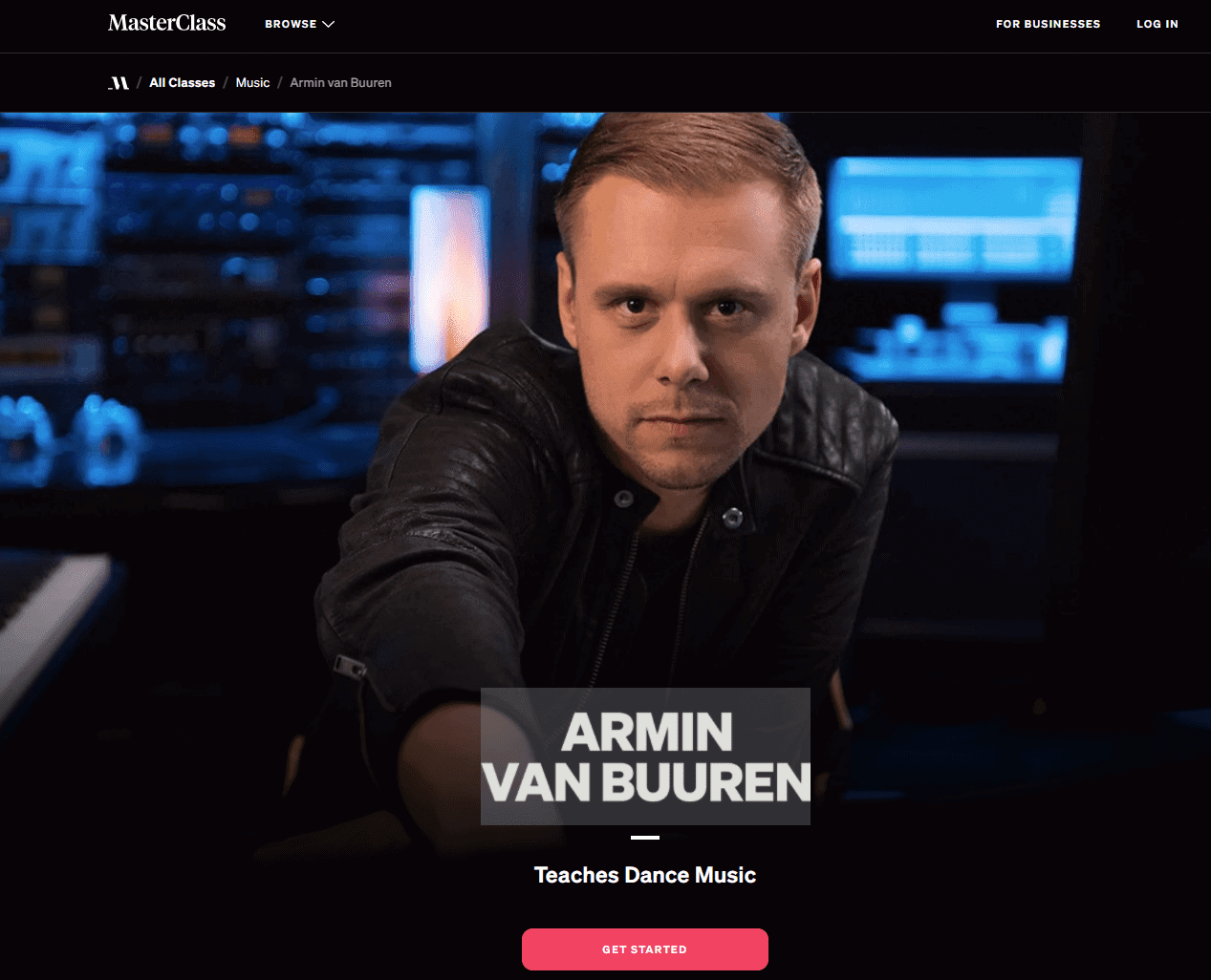 Armin van Buuren masterclass