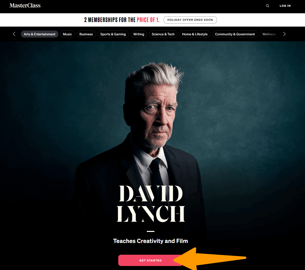 MasterClass David Lynch Film