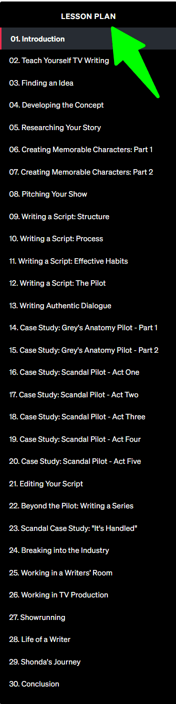 Shonda-Rhimes-Teaches-Writing-for-Television-MasterClass-Lesson-Plan-1