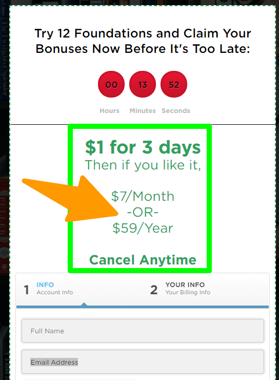 Tai Lopez 12 Foundations Pricing