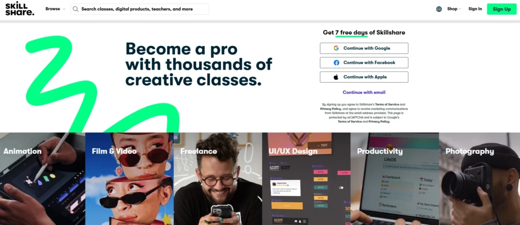 skillshare overview
