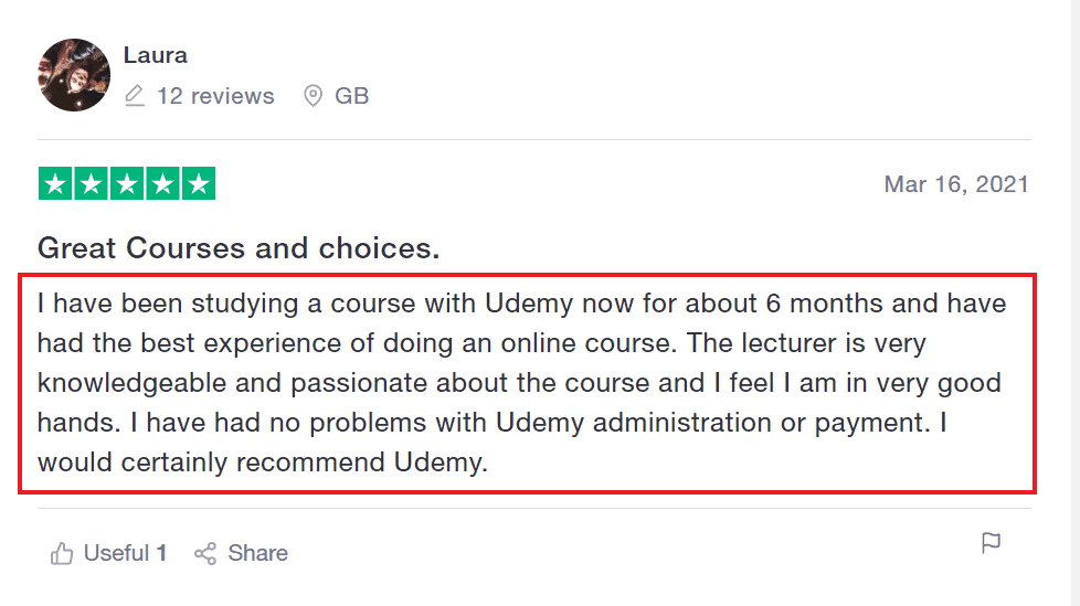 udemy-user-reviews