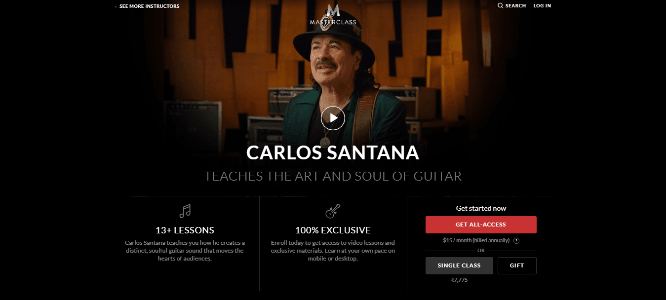 Carlos-Santana-MasterClass-Review-pricing6