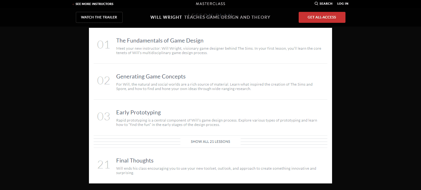 Will-Wright-MasterClass-Review-Lesson2