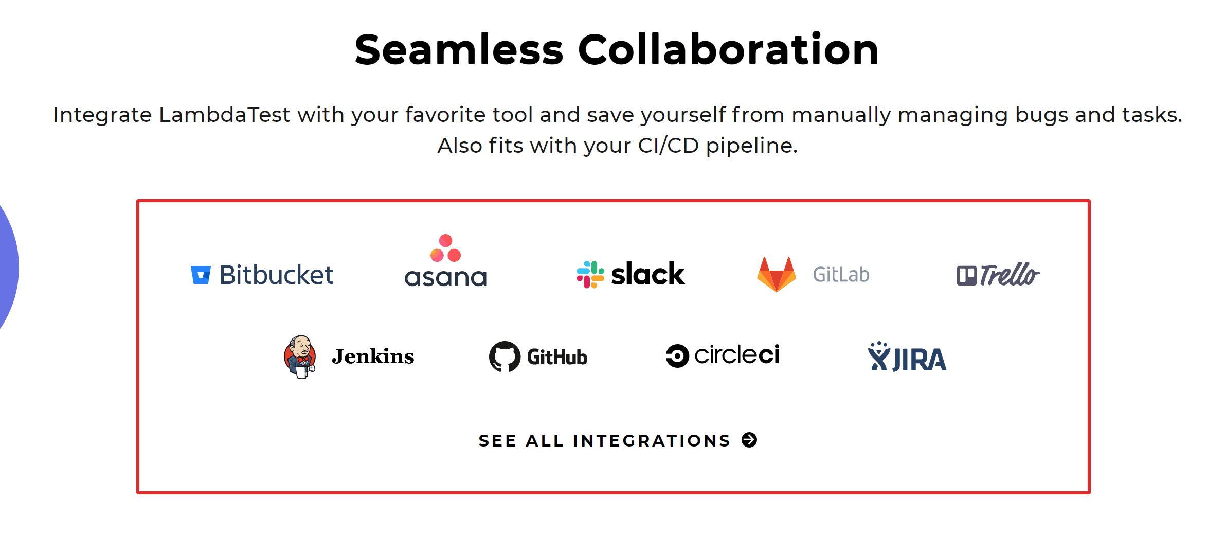 Lambdatest integrations