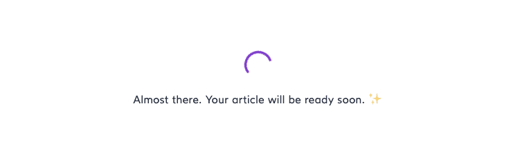 ARTICLE READY