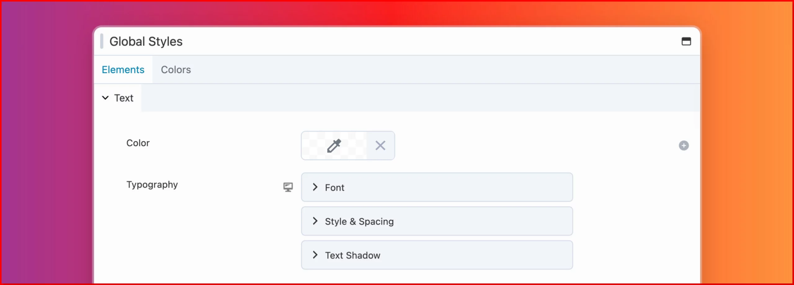 Beaver Builder Styling Options