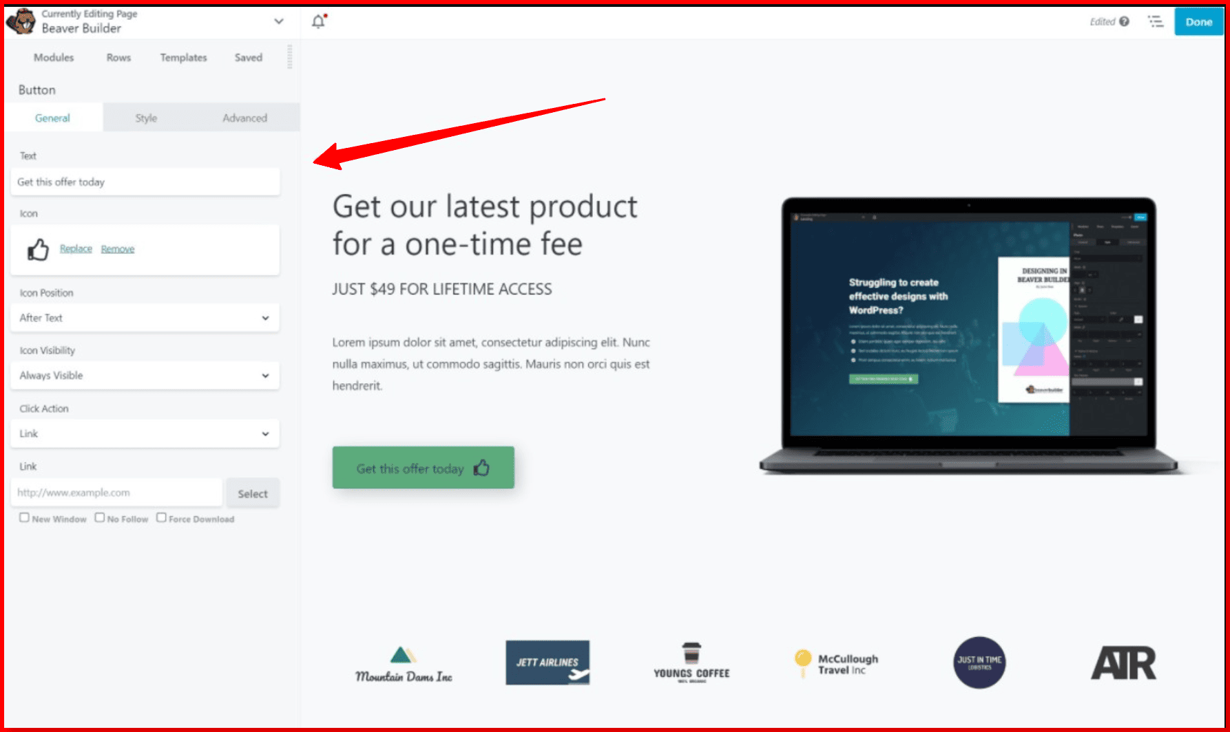 Customizable Interface