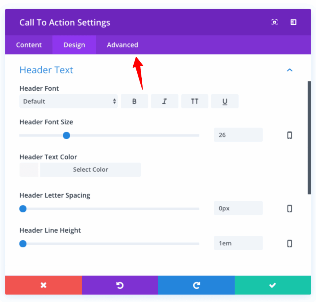 Divi Advanced Customization Options