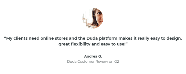 Duda Customer Testimonials