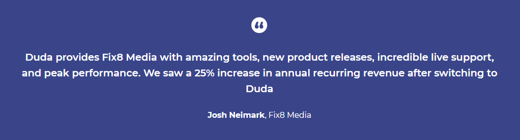 Duda User Review