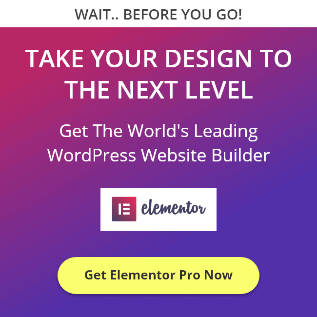 elementor / Best WordPress Page Builder