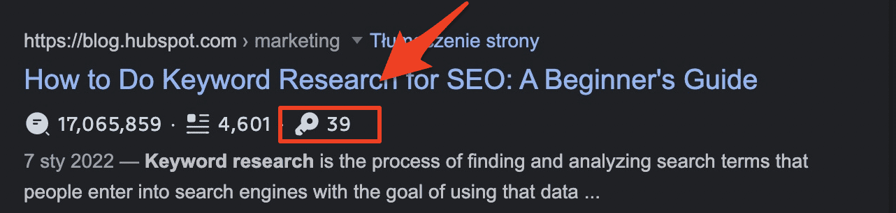 Exact Keywords