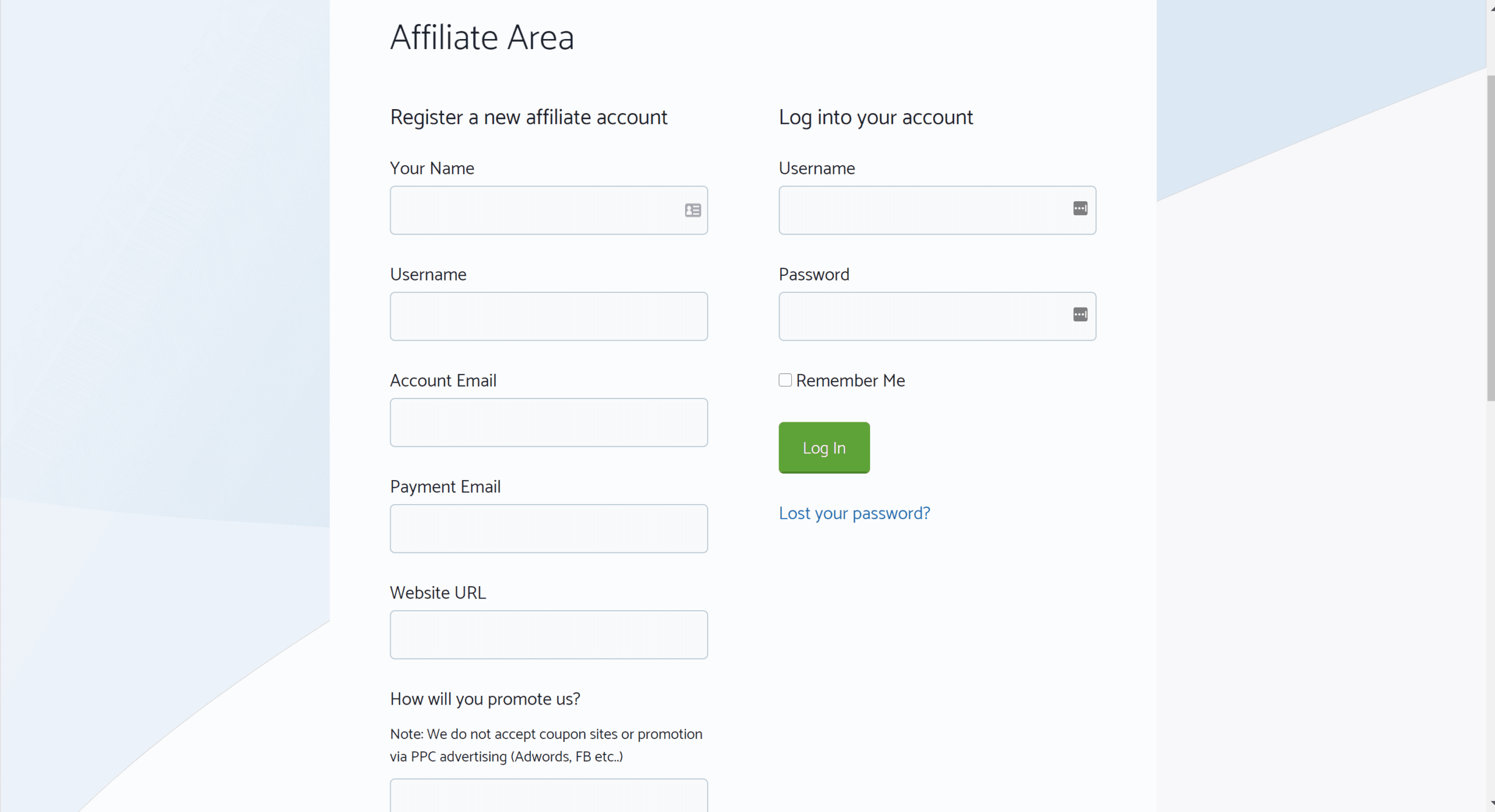 GeneratePress Affiliate area- GP affiliate marketing program