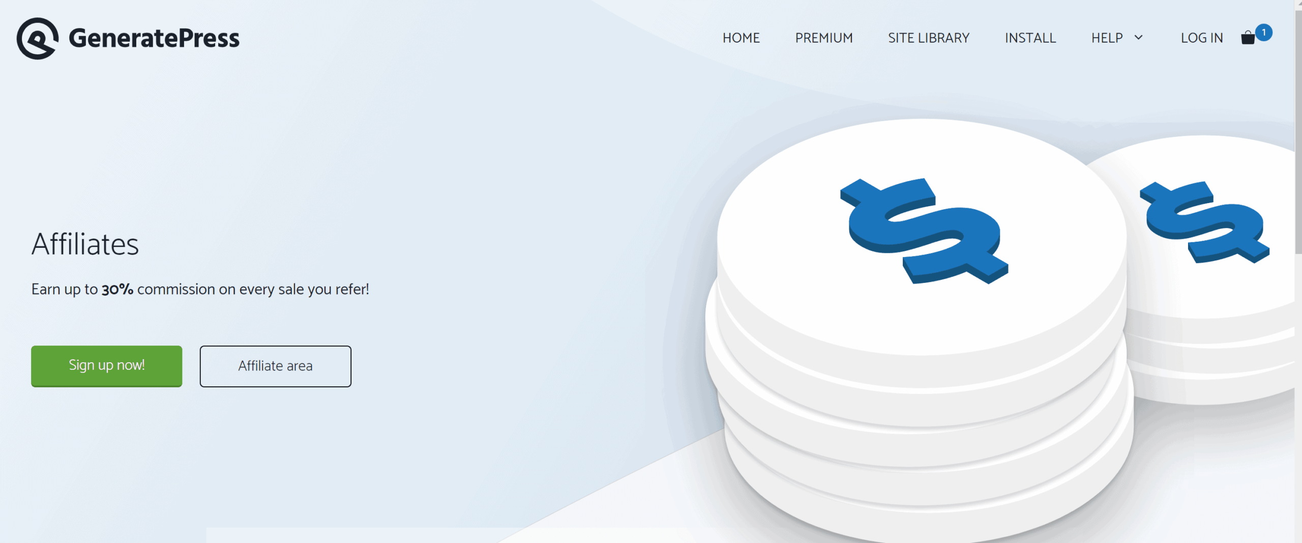 GeneratePress affiliate program review