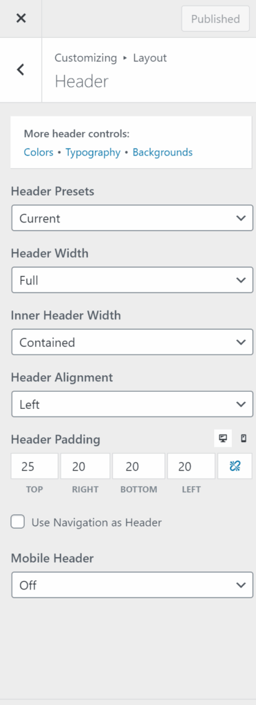 Generatepress layout customization- Generatepress vs Astra