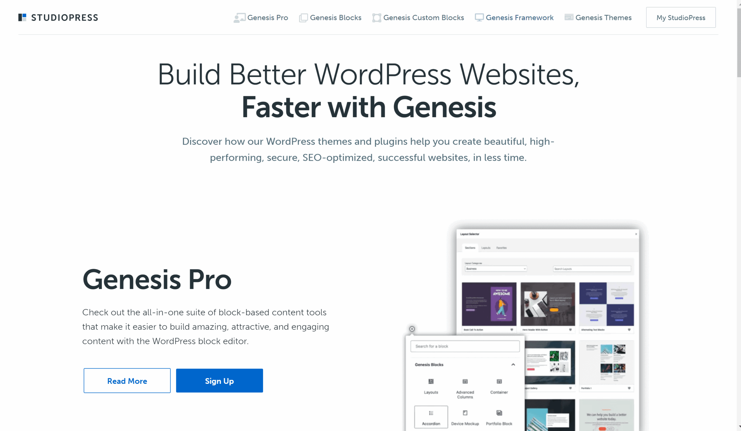 Genesis themes- Generatepress vs Genesis