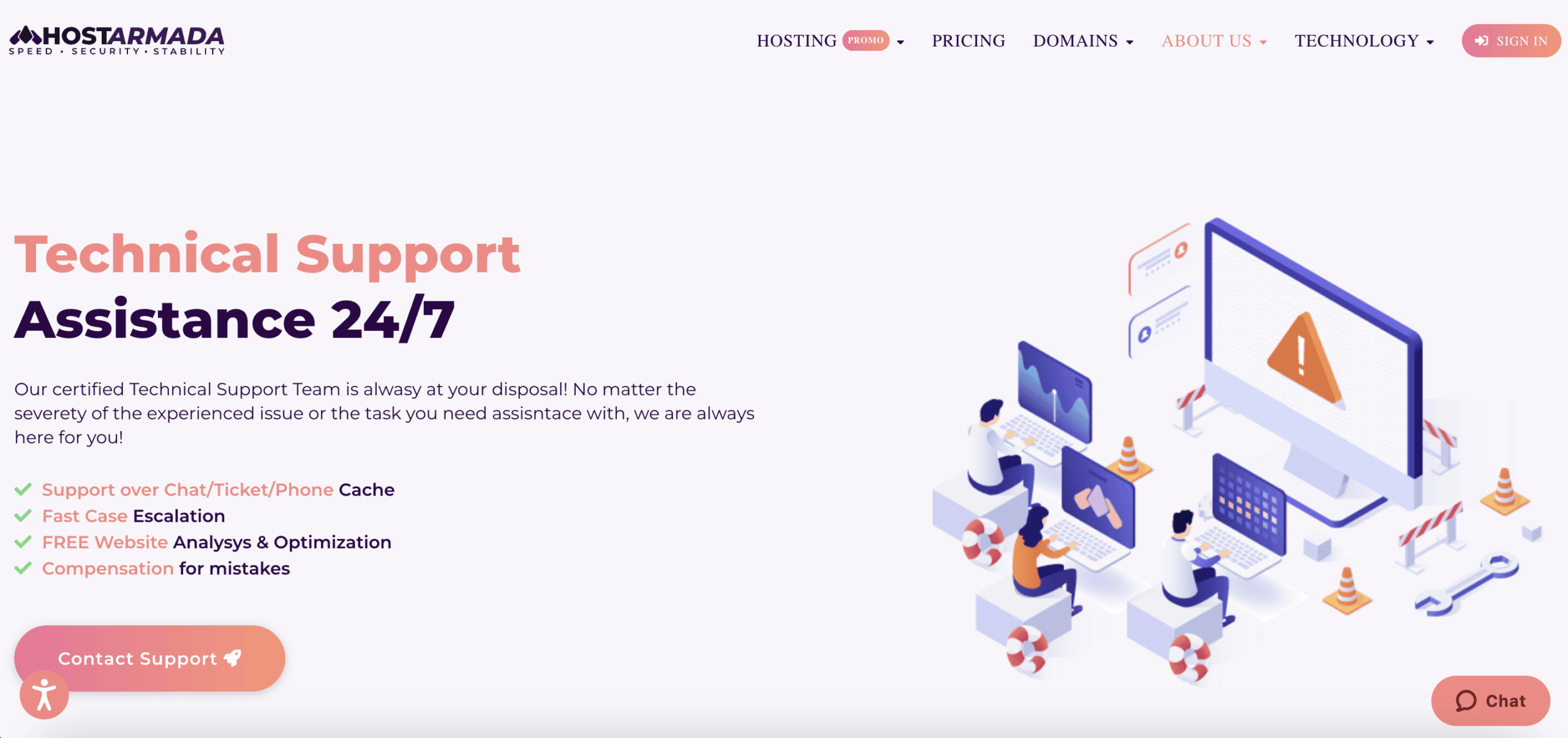 HostArmada - Customer Support