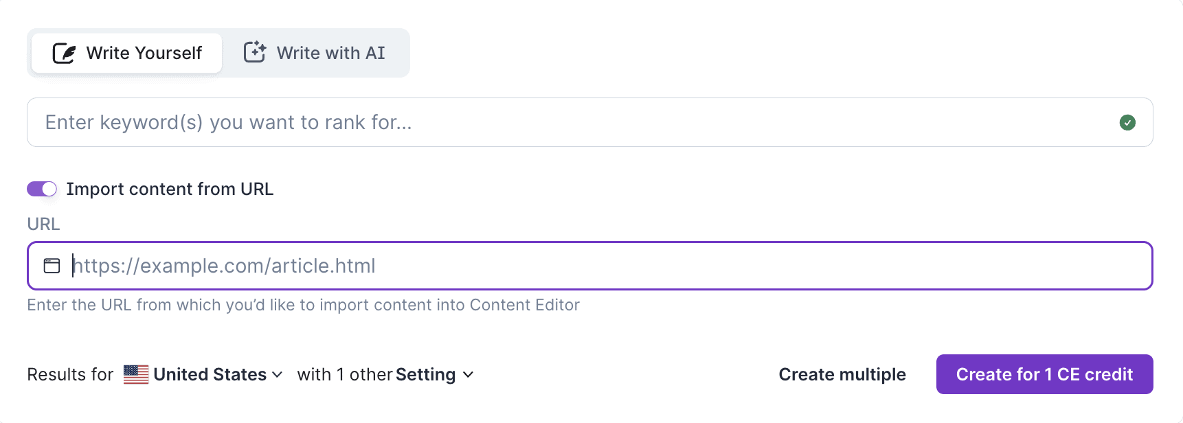 Import Content