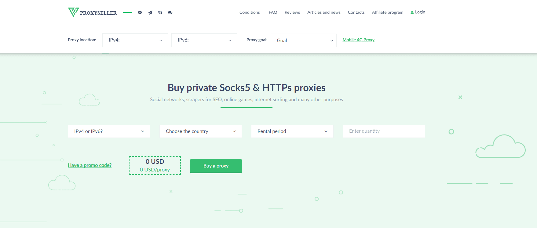 Proxy Seller Proxies - Best Mobile Proxies