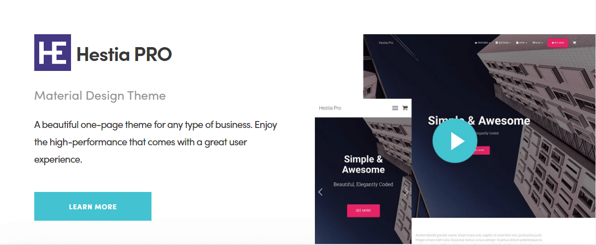 Themeisle Hestia PRO Theme
