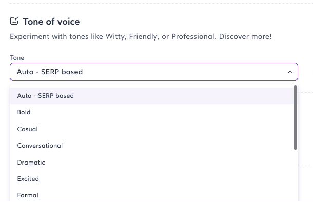 Tone of Voice