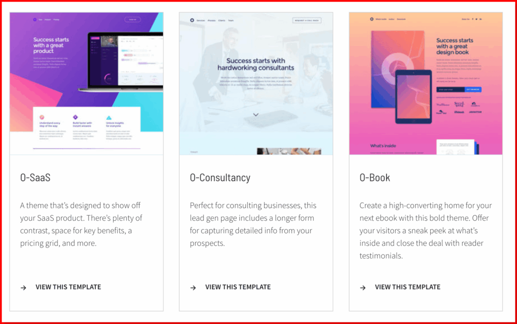 Unbounce-Templates