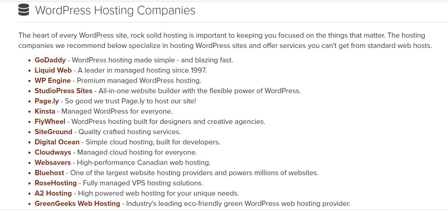 beaver builder wordpress hosting