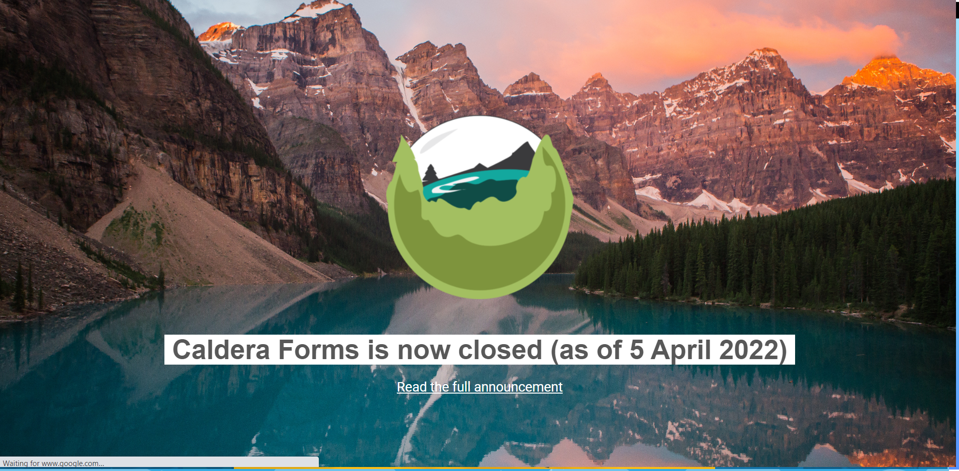 caldera form