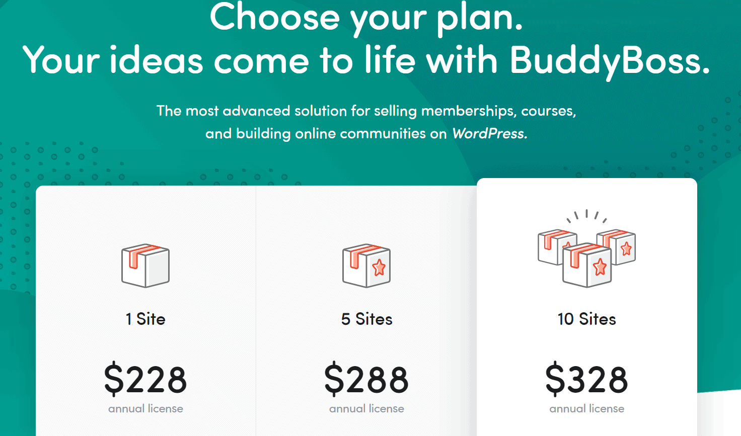 BuddyBoss Pricing