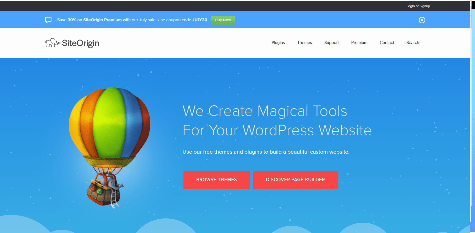 siti origin page builder