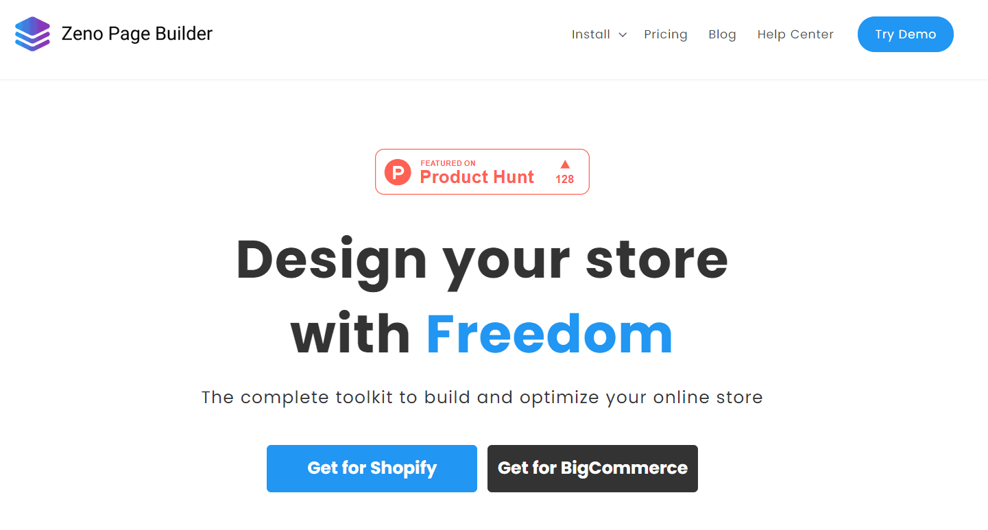 zeno page builder overview
