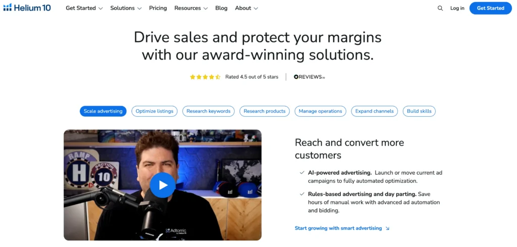 Quick Overview of Helium 10 - Features